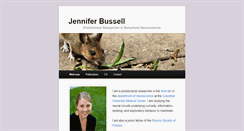 Desktop Screenshot of jenniferbussell.org